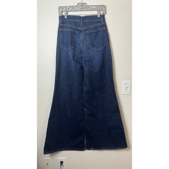 FRAME MERIBEL WIDE LEG FLARE SLIM FIT JEANS 26 - Picture 6 of 11